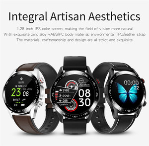 LICHIP L182 smartwatch montre intelligente l13 e12 e13 montre smartphone passer des appels téléphone gt2 para cellares - Product Image 5