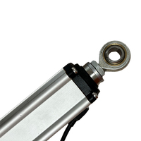 Aktuator linier untuk pelacak tenaga surya, tugas berat 12v 24v kustom Stroke 200mm 500mm 1000mm 15000N 1500kg