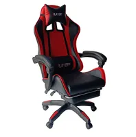 Échantillon gratuit direct d'usine de chaise de jeu de course avec logo personnalisé chaise de jeu RVB en cuir réglable et pivotante