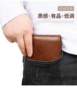 Andong Short <b>Wallet</b> Purse <b>for</b> <b>Men</b> Genuine Cow Leather Fashion <b>Cool</b> Clutch Bag Card Clip <b>Wallets</b> Man Purses - Product Image 3