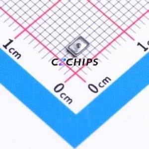 TS-2030-2-B Tactile Switch SMD,3x2mm Switch Single Pole Single Throw Round Button 1.6N Vertical Mount - Product Image 1