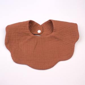 Celemek liur bayi baru lahir uniseks, Bib bayi menyerap Super untuk liur dan tumbuh gigi, warna Solid dapat disesuaikan 360 derajat Bib bayi - Product Image 5