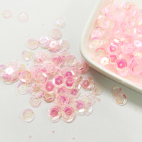 Paillettes rondes en forme de cœur, bon marché et de haute qualité, pour décoration artisanale
