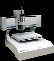 Kit de routeur CNC de table SD8070 DIY avec broche de 1,5 kW, système d'aspiration à rainures en T, GRBL open source pour gravure 3D et fraisage de PCB