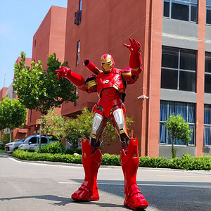 Disfraz <span class=keywords><strong>de</strong></span> Robot Caminante Rojo Personalizable <span class=keywords><strong>para</strong></span> Adultos, Mascota Robótica <span class=keywords><strong>para</strong></span> Juegos <span class=keywords><strong>de</strong></span> Rol, <span class=keywords><strong>Alquiler</strong></span> <span class=keywords><strong>para</strong></span> Eventos Empresariales y Publicidad - Product Image 5