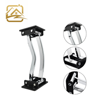 Charnières de dossier de canapé pliant pour lit d'appoint domestique, accessoires de glissement réglables avant-arrière, mécanisme de lit mobile