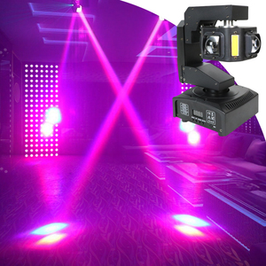 Último Mini Alien cabeza móvil Luz de escenario DMX 512 maestro-esclavo fiesta luz RGB Luces De discoteca para eventos de cumpleaños - Product Image 6