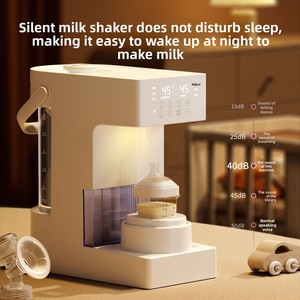 Chauffe-biberon intelligent tout-en-un thermostatique électrique en <span class=keywords><strong>verre</strong></span>, mélangeur de lait infantile et préparateur de formule, entièrement automatique - Product Image 5