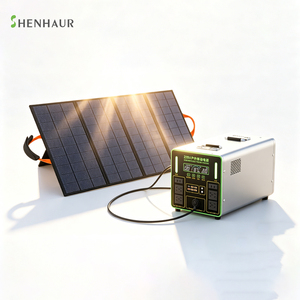 SHENHAUR 5500W 9KWh Lithium Ion Portable Power Station 220V <b>Solar</b> <b>Generator</b> for Emergency Backup Home Use Outdoor Camping Emerge - Product Image 4
