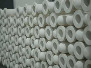 Éléments filtrants céramiques pour <span class=keywords><strong>gaz</strong></span> chauds : tubes céramiques et bougies filtrantes à haute température pour applications industrielles - Product Image 4