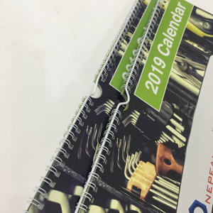 לוח שנה עיצוב מותאם אישית לוח שנה חדש שנתי דלפק הדפסה לוח שנה 2025 שולחן קיר סיני ספירלה - Product Image 6