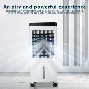 Ventilateur d'air froid portable multifonctionnel pour la maison avec 4 roues, ventilateur de sol intelligent à pulvérisation, climatiseur intelligent - Product Image 2