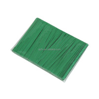 Fanxing Kleurrijke Biologisch Afbreekbare Papieromwikkelde Draadbinders Kraft Papier Twist Tie voor Bakkerij Lollipop Brood Snoep Cadeautas Verzegeling