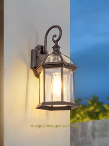 Lámpara de pared LED moderna de estilo europeo para jardín 30W 20W al aire libre IP65 impermeable con energía Solar de acero inoxidable negro decorativo - Product Image 5