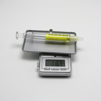 Aiguille en forme de seringue, stylos à bille, gel solide, en plastique, surligneur, nouveauté