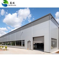 Almacén de Estructura de Acero Moderna de Ensamblaje Rápido, Edificio Metálico Prefabricado Rentable para Almacenamiento Agrícola y Taller