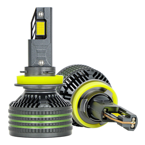 Phare h4 led 6000k Quatre Cuve En Cuivre Avec Télécommande Troisième Vitesse Puissance Clignotant Phare Ampoule Brouillard Phare Pour Voiture - Product Image 1