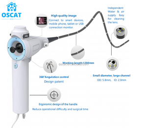 유연한 수의학 내시경 수의학 진단 도구를 RAE-109 OSCAT 수의학 장비 - Product Image 4