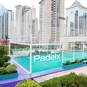 Terrain de paddle-tennis extérieur et intérieur avec toit pour bébé taille équipement au meilleur <span class=keywords><strong>prix</strong></span> PW Factory - Product Image 3