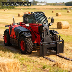 Tobeter 텔레스코픽 휠 로더 3 톤 텔레핸들러 게 조향 가금류 농장을위한 민첩 - Product Image 3