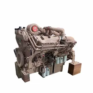 Cummin Ccec Kta38 12 cilindros motor diesel refrigerado a água 1200hp