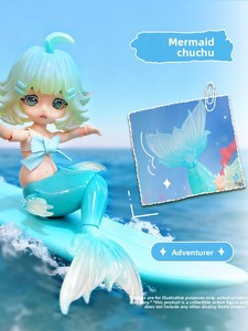 Venta al por mayor: Colección de figuras de PVC BJD <span class=keywords><strong>Chuchu</strong></span> Sirena auténticas en caja sorpresa, regalo festivo, exhibición de productos, 6 piezas/set - Product Image 6