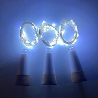 Bouteille rechargeable en forme de liège LED décorative Holiday Fairy led string bouteille de vin Lights for restaurant party