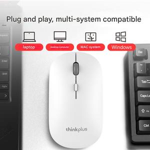 Ratón Inalámbrico Original Lenovo <span class=keywords><strong>Thinkplus</strong></span> M20 de 2.4GHz, Ratón Óptico USB Portátil para Computadora Portátil, PC, Oficina y Negocios - Product Image 6