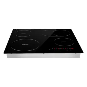 China Manufacturer Household Induction Cooker Electric Ceramic Glass 4 Burner Top Induction Stove