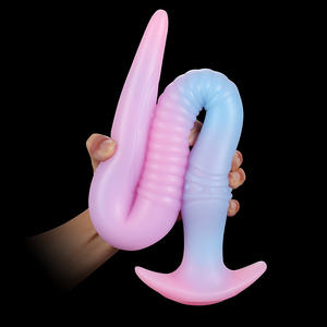 Langer Dildo Große Anal Perlen <span class=keywords><strong>Big</strong></span> Monster Dildo Fantasy Spielzeug Riesiger Butt Plug Anal Schlange Dildo Buttplug für Männer Frauen Homosexuell Paar - Product Image 1
