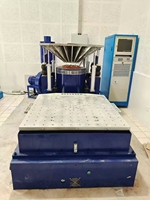 Système de test de vibration électrodynamique à 2 axes refroidi par air, banc d'essai de vibration de recherche et de maintien en vibration sinusoïdale, aléatoire et résonante