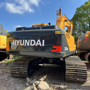 Excavatrice sur chenilles d'occasion Hyundai 22 tonnes de haute qualité 210 215 220, Corée du Sud Hyundai R210 R220 220LC-9s à vendre Hyundai - Product Image 2