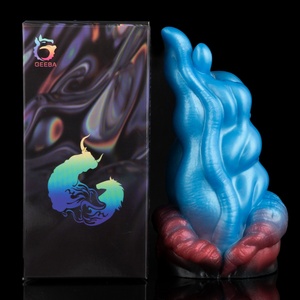 เครื่องช่วยสำเร็จความใคร่ชาย Geeba Blue Ray Tongue Fantasy แบบช่องเดียวสองทิศทาง พร้อมอุโมงค์ตุ๊กตาเนื้อนุ่ม - Product Image 4