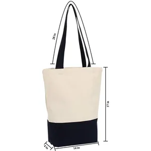 Bolsa de Algodón Grueso de Alta Calidad en Oferta, Bolsas de Compras de Lona de Alta Calidad para Uso Diario Repetido - Product Image 5