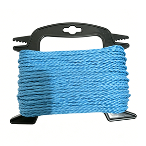 Cordes de construction en polypropylène (PP) torsadées à 3 brins, 3 mm, 30 m, charge de travail sécurisée 12 kg, <span class=keywords><strong>pour</strong></span> usage en bâtiment - Product Image 1