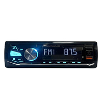 Amplificador Estéreo Hi-Fi, Reproductor MP3 Extraíble para Auto con Transmisor USB FM BT, Control Remoto, Cable ISO