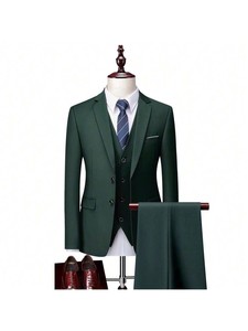 Nuovo Design Abito <span class=keywords><strong>da</strong></span> Cerimonia Maschile Elegante Slim Fit Tre Pezzi Abito <span class=keywords><strong>da</strong></span> Sposo Elegante Completo <span class=keywords><strong>da</strong></span> <span class=keywords><strong>Uomo</strong></span> con Risvolto Vendita all'Ingrosso - Product Image 6