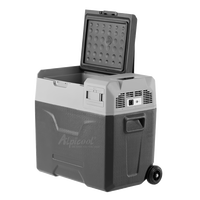 Réfrigérateur-congélateur de camping à compresseur Alpicool ECX40 40L avec panneau solaire pour voiture, camping-car, véhicule, OEM/ODM