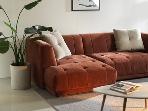 Muebles para el hogar de primera calidad, sofá de tela contemporáneo, sofá modular moderno, conjunto de sofá seccional para sala de estar, apartamento de Hotel - Product Image 3