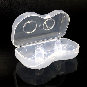 Protège-mamelons en silicone OEM, formes triangle, demi-cercle et cercle complet, coussinets d'allaitement, emballés sans étiquettes - Product Image 4