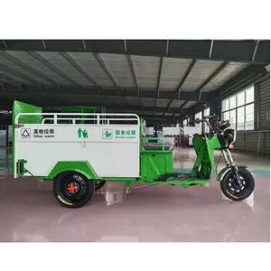 Community Park Electric Garbage Truck New Energy Sanitation Garbage Truck Electric Tricycle