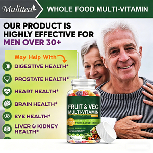 Gomitas de Frutas y Verduras Naturales al por Mayor, Fórmula de Suplemento Vitamínico Diario, Directo de Fábrica, Marca Privada, 60 Gomitas, Suministro a Granel - Product Image 2