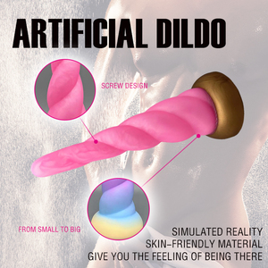 Sexbay Coloful Grand Dildo en Silicone Souple à Texture Réaliste avec Ventouse Puissante pour Hommes et Femmes - Product Image 4