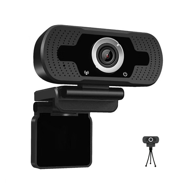 High Definition Webcam 1080P USB Webcam Live Steaming Camera with Built-in Microphone