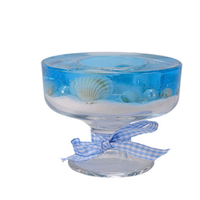 Kristall-Gelee-Wachskerzenhalter Duftkerzen im Ozeanstil Glas-Kerzenständer Wohndekor Geschenk Festtagsgeschenk Großhandel