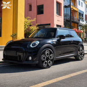 Rines Deportivos XINGTU Forjados a la Moda con Diseño Único de Patrón Animal, Acabado Negro Mecanizado para Smart Fiat <span class=keywords><strong>500</strong></span> SUV Compacto, PCD 5x114.3 - Product Image 1