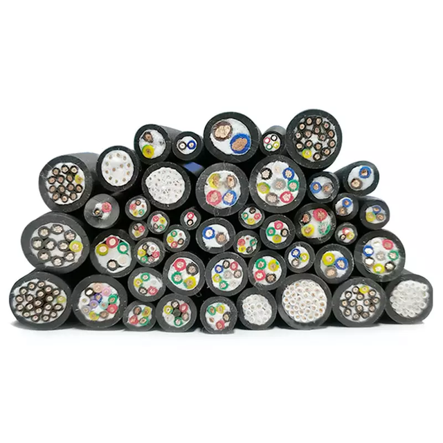 TRVV 3 Core 0.2mm-1mm Copper High Flexible PVC Insulated Cable for Drag Chain Black or Requirement Flexible Cable