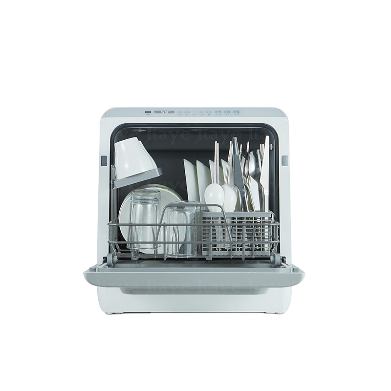 Smart 5-set Desktop Installation Free Mini Room Saving and Energy Freestanding Removable Dishwasher