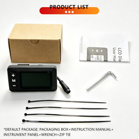 Écran LCD pour vélo électrique G51, compteur de vitesse, panneau de commande, 3 boutons, NFC, odomètre, indicateur de batterie pour pièces de vélo électrique