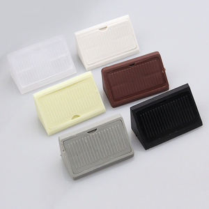 <span class=keywords><strong>Support</strong></span> d'angle en plastique à 90 degrés avec couvercle, étagère en nylon à angle droit, <span class=keywords><strong>support</strong></span> d'angle en plastique en forme de L pour meubles - Product Image 2